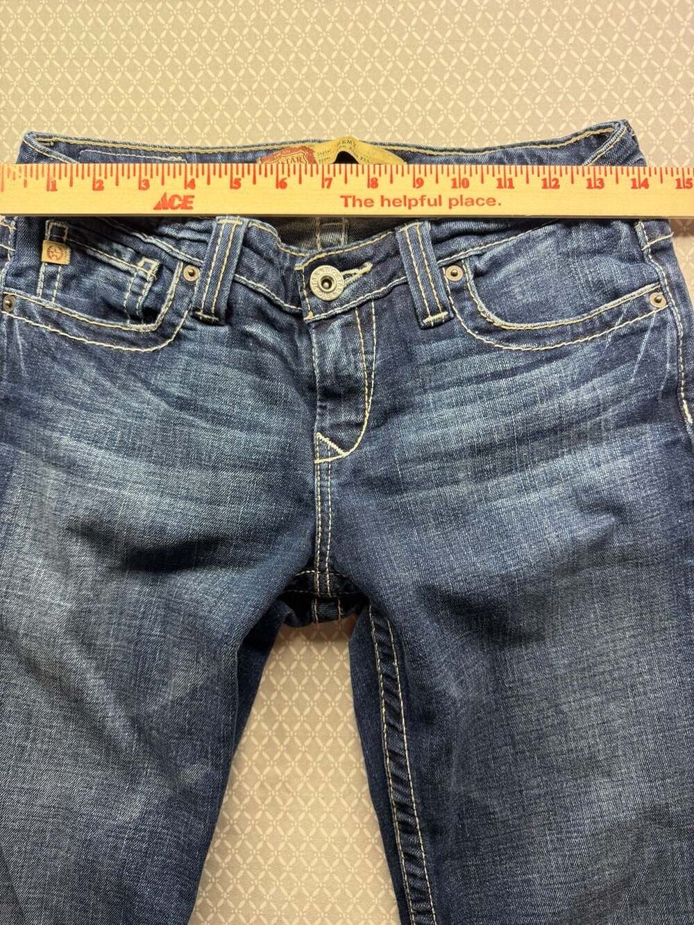 Big Star Remy Low Rise Fit Jeans Size 28R - Picture 9 of 16